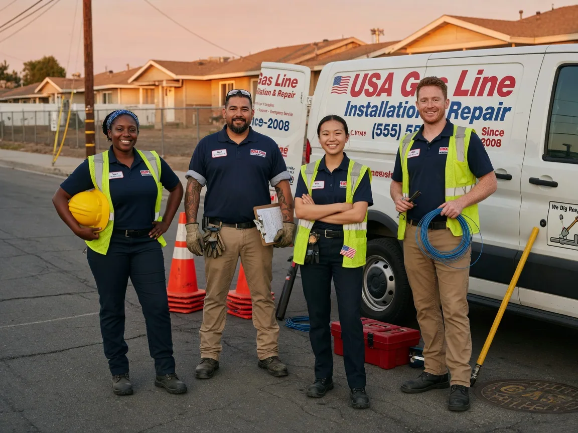 Gas Line Installation company in Jersey, GA